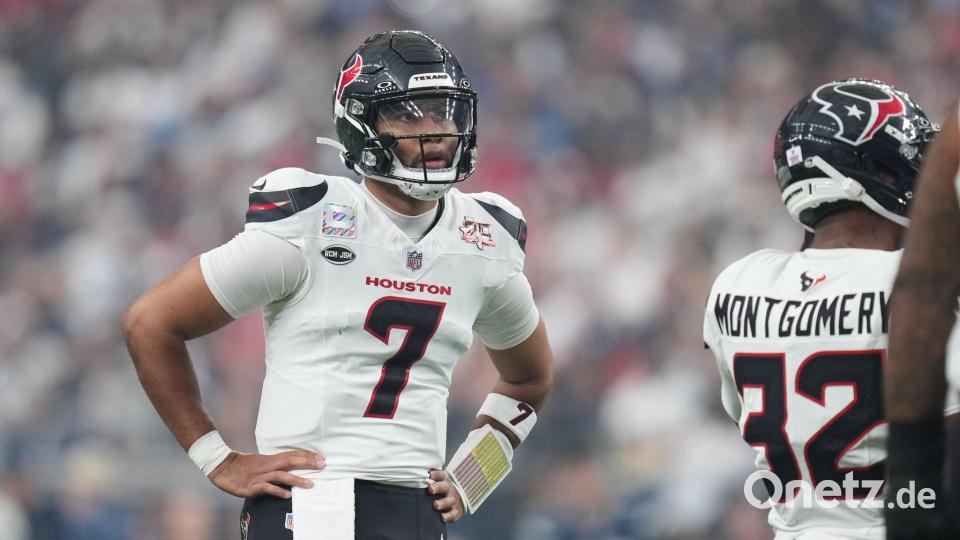Vier Spiele, vier Niederlagen: Die Houston Texans kommen nicht in Fahrt. Bild: Eric Christian Smith/AP/dpa