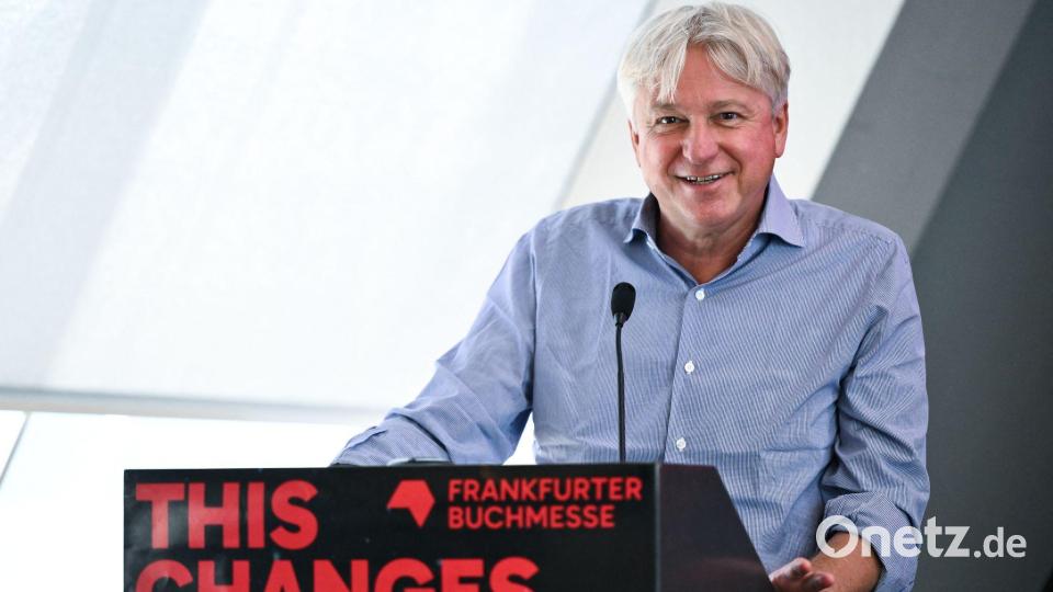 Juergen Boos geht nach 21 Jahren als Buchmessen-Direktor in Ruhestand. Bild: Florian Wiegand/dpa