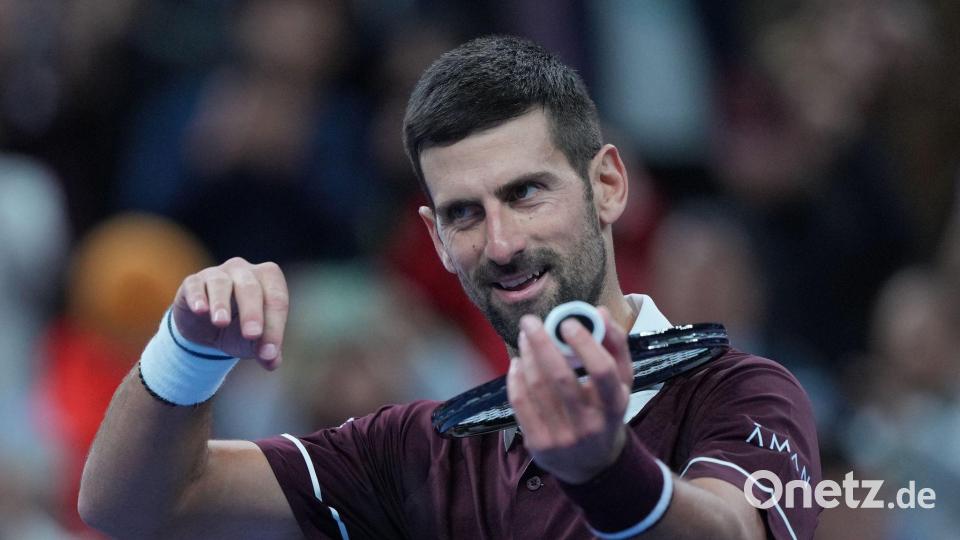 Auch mit 39 Jahren spielt Novak Djokovic noch Weltklasse-Tennis. Bild: Achmad Ibrahim/AP/dpa