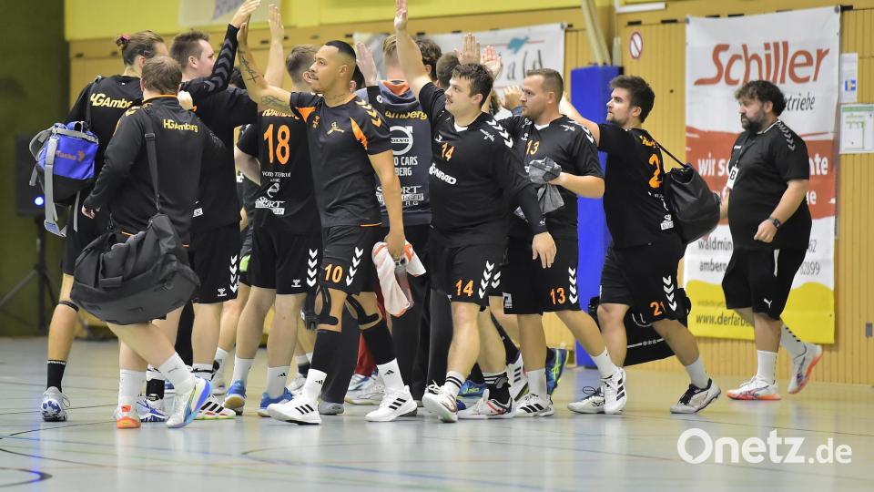 Impressionen vom Handballderby HG Amberg gegen die HSG Weiden. Bild: Hubert Ziegler