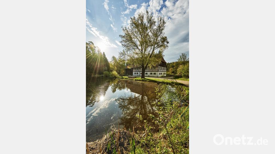 Rauberweihermühle im Freilandmuseum Oberpfalz. Bild: Florian Trykowski