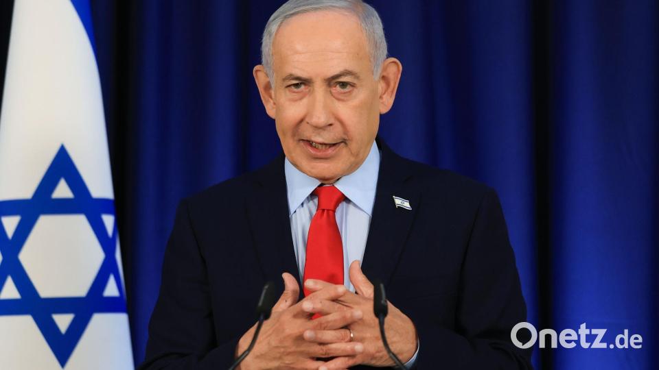 Israels Regierungschef Benjamin Netanjahu steht im Mittelpunkt von Biermanns scharfer Kritik an der Politik Israels. (Archivbild) Bild: Ronen Zvulun/Pool Reuters/dpa