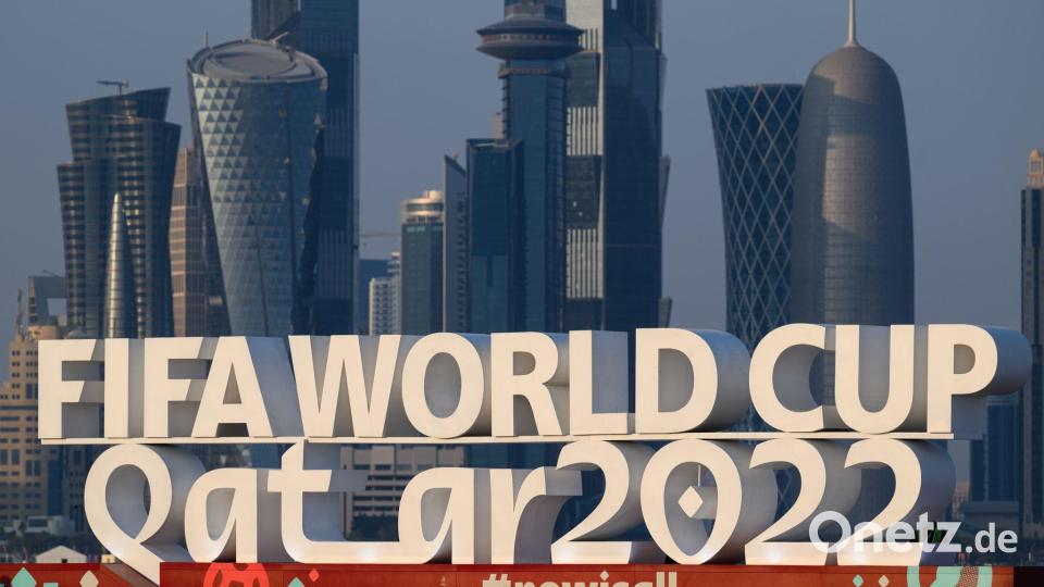 Bei der Fußball-WM 2022 war Katar der Gastgeber. (Archivbild) Bild: Robert Michael/dpa