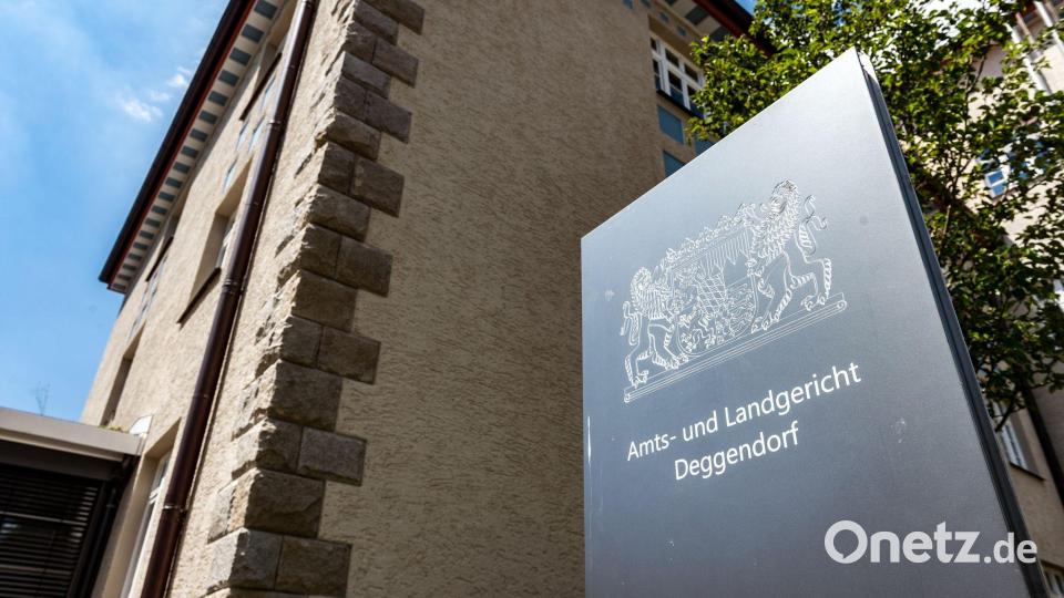 Vor dem Landgericht Deggendorf begann der Dreifachmordprozess. (Archivbild) Bild: Armin Weigel/dpa