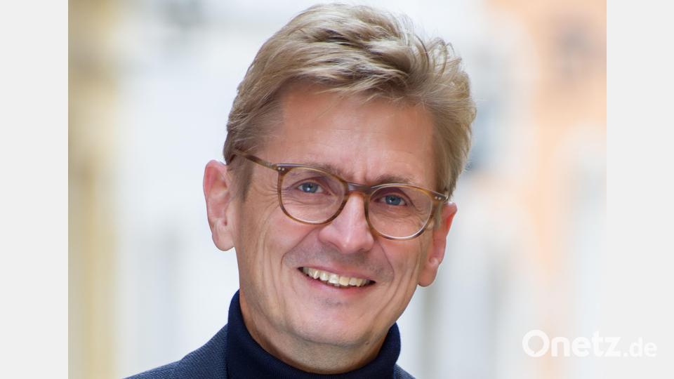 Pfarrer Dr. Christoph Seidl spricht über Lebensbrüche und Lebensbrücken. Bild: Christoph Seidl