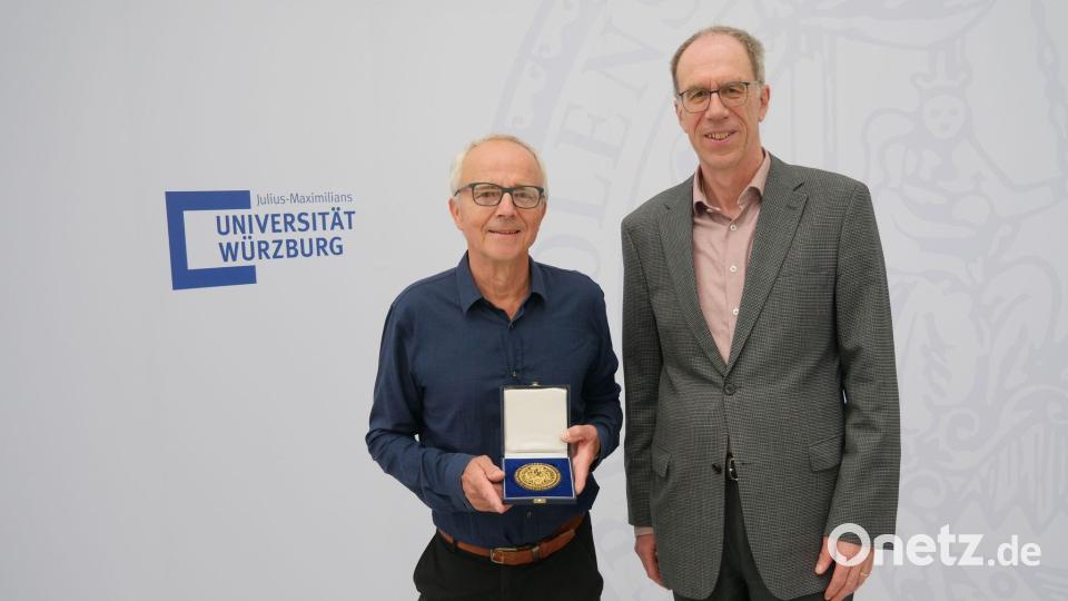 Der Nobelpreis für Medizin geht in diesem Jahr unter anderem an Georg Nagel. Bild: Robert Emmerich/Universität Würzburg /dpa
