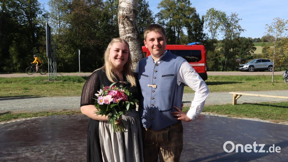 Das neue Oberkirwapaar Lena Kiener und Peter Biegerl. Bild: Verena Fink