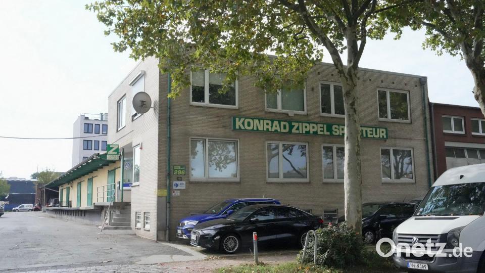 Das Logistikunternehmen Zippel hat seinen Hauptsitz in einem Hamburger Industriegebiet. Bild: Gerald Wintzer/dpa