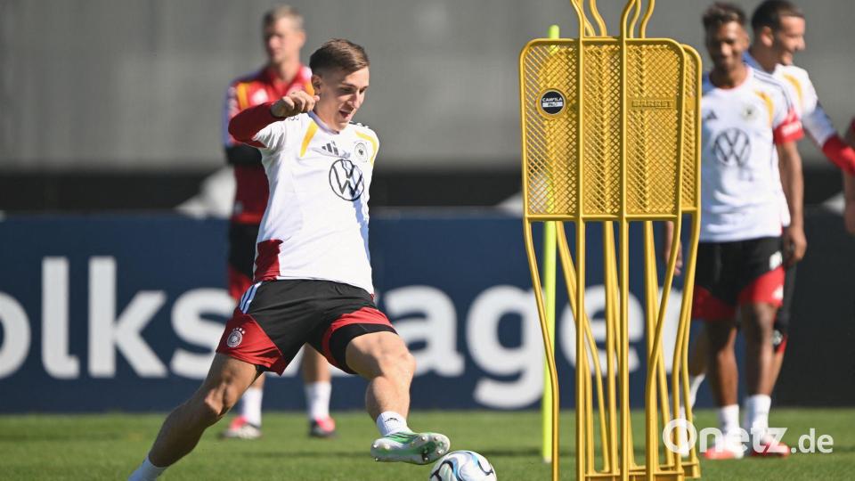 Nico Schlotterbeck verletzte sich vor einer Woche im Training mit der Nationalmannschaft. (Archivbild) Bild: Federico Gambarini/dpa