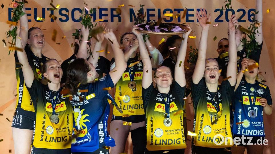Der Underdog aus Suhl eine Erfolgsgeschichte im deutschen Volleyball. (Archivbild) Bild: Michael Reichel/dpa