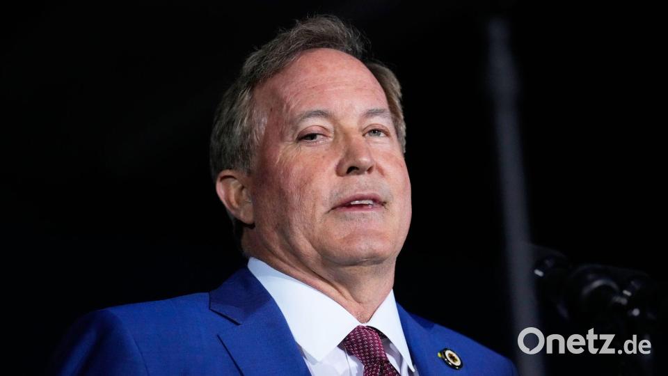 Ken Paxton will für die Republikaner in den Senat einziehen, doch das Rennen ist umkämpft. (Archivbild) Bild: Tony Gutierrez/AP/dpa