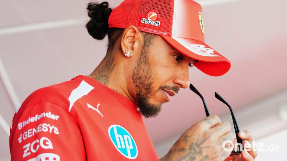 Lewis Hamilton hat in Singapur einen Popup-Store eröffnet. (Archivbild) Bild: Manu Fernandez/AP/dpa
