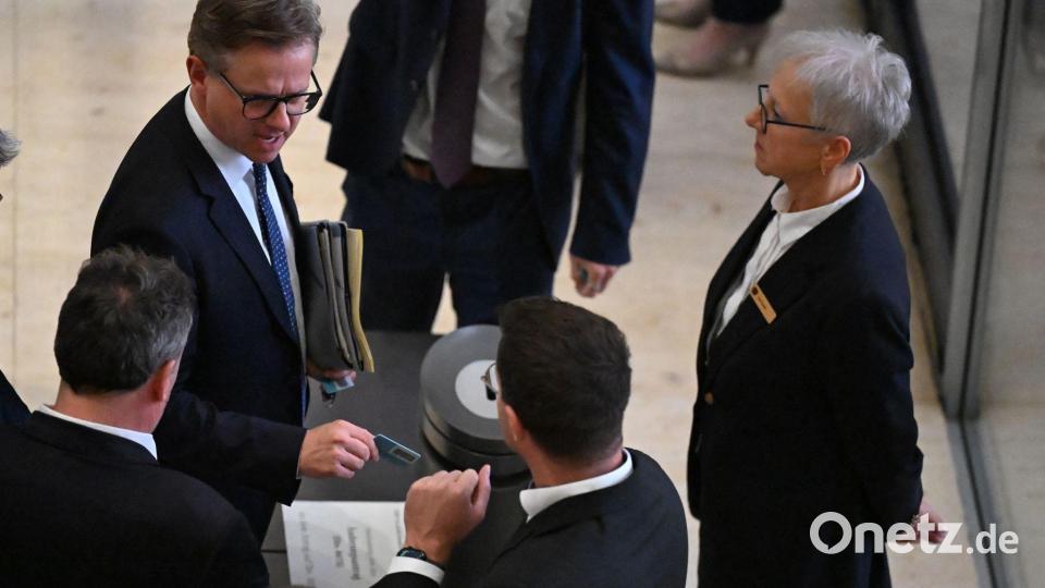 Der Bundestag stimmte für die Forderung nach mehr Daten zu Bluttests bei Schwangeren. Bild: Michael Brandt/dpa