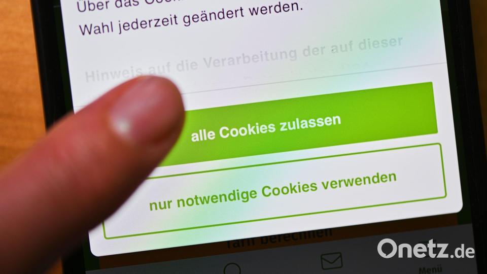 Manche Cookies werden automatisch gespeichert, andere müssen genehmigt werden. (Symbolfoto) Bild: Patrick Pleul/dpa
