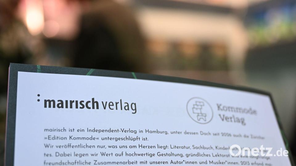 Der marisch Verlag gehört zu den Ausgezeichneten. Bild: Jennifer Brückner/dpa
