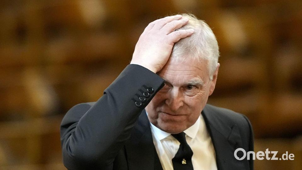 Ex-Prinz Andrew erhält nun doch eine Entschädigung für den Auszug aus der Royal Lodge. (Archivbild) Bild: Aaron Chown/PA Wire/dpa