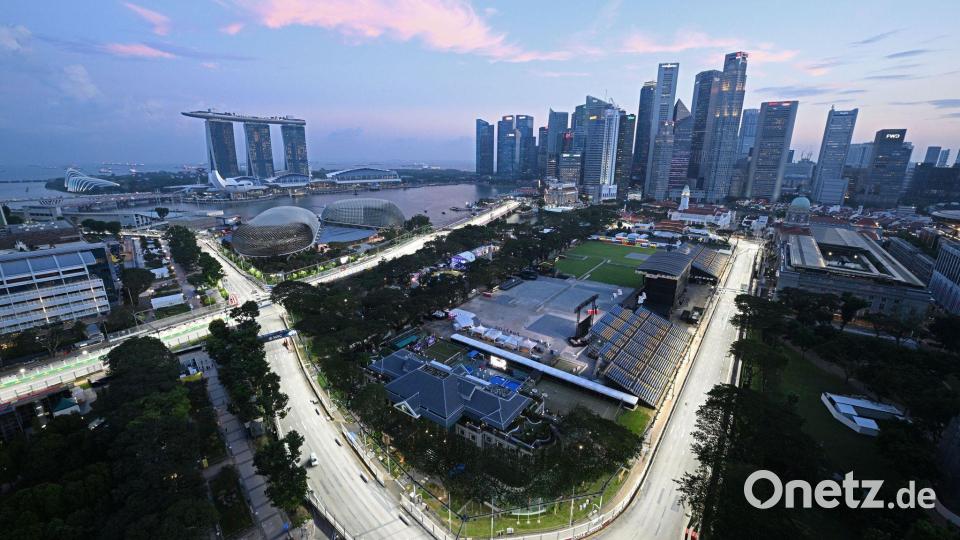Singapur ist eine Perle im Formel-1-Kalender. (Archivbild) Bild: Then Chih Wey/XinHua/dpa