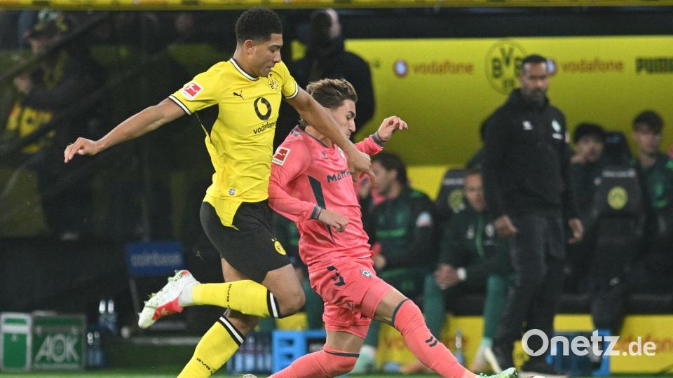 Borussia Dortmund und Werder Bremen benötigten nach der langen Länderspielpause etwas Zeit, um ins Spiel zu finden. Bild: Bernd Thissen/dpa