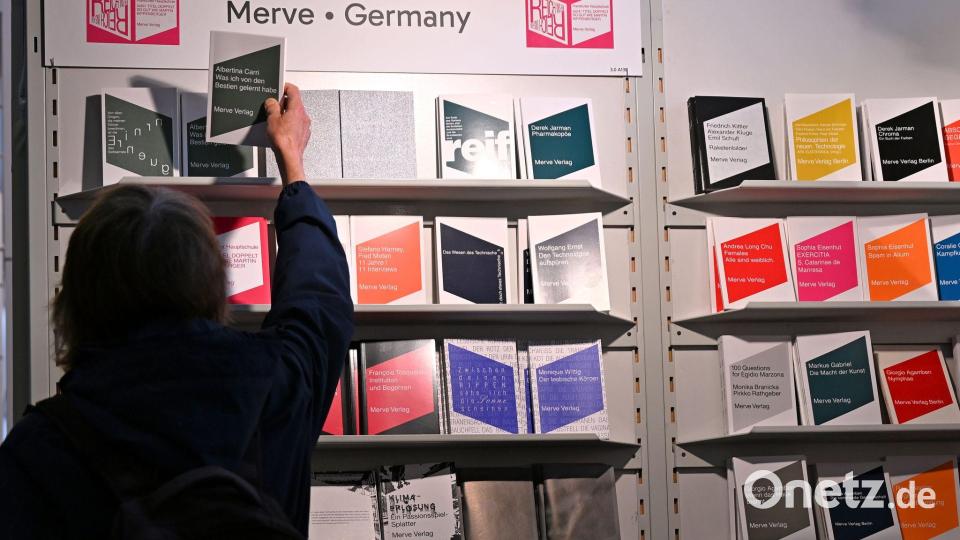 Der Verlag Merve gehört ebenfalls zum Kreis der Preisträger. Bild: Jennifer Brückner/dpa
