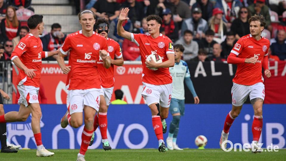 Mainz hat gegen Leverkusen Moral bewiesen. Bild: Torsten Silz/dpa