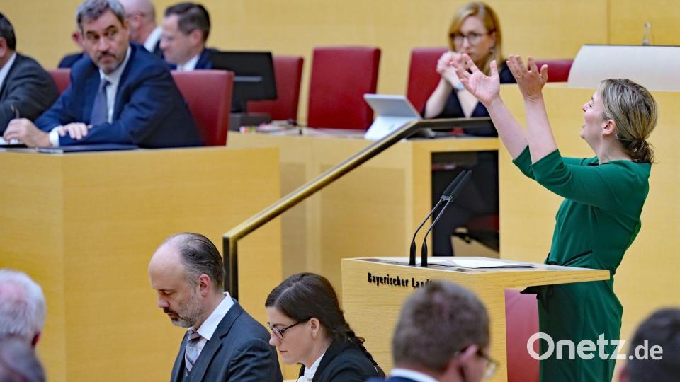Bei der Landtagswahl 2028 will Schulze als Spitzenkandidatin CSU-Chef Söder herausfordern. „Mein Ziel ist klar: In Bayern Verantwortung übernehmen“, sagt sie zu ihrem Wahlziel. (Archivbild) Bild: Malin Wunderlich/dpa