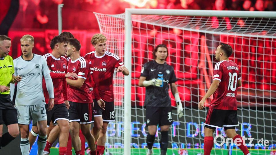 Nürnberg legte eine starke Aufholjagd hin. Bild: Daniel Karmann/dpa
