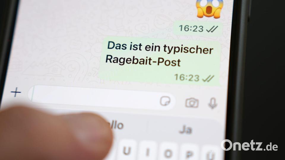 Mit „Ragebait“ sind Aussagen gemeint, die absichtlich triggern sollen. (Archivbild) Bild: Marcus Brandt/dpa