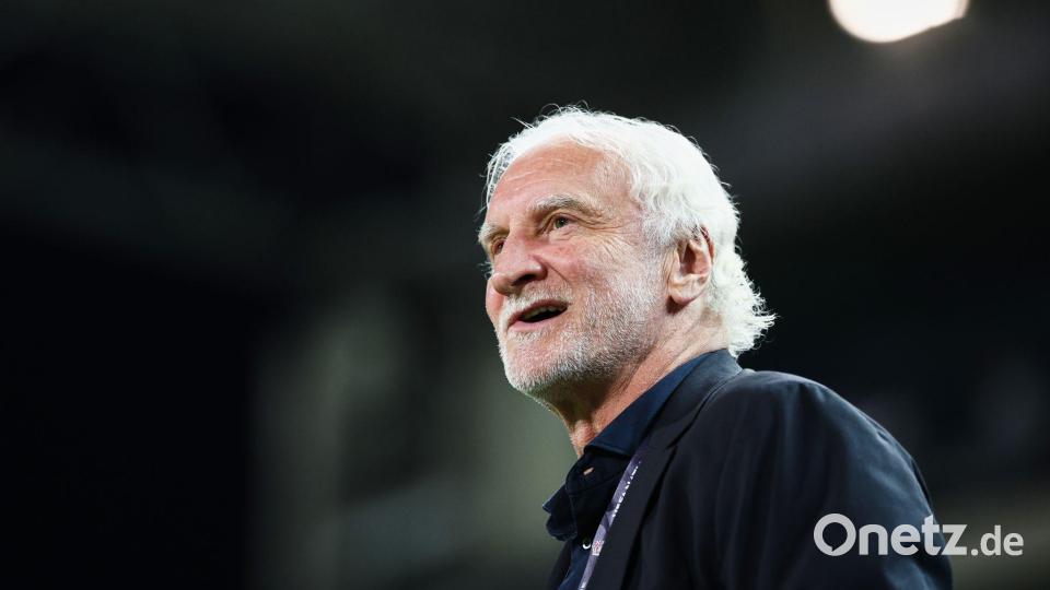 Rudi Völler hat Stürmer Niclas Füllkrug Hoffnung auf eine Rückkehr ins DFB-Team gemacht. (Archivbild) Bild: Christian Charisius/dpa