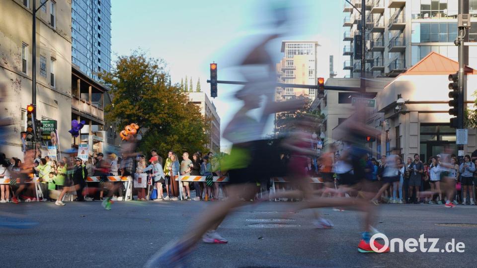 Der Chicago-Marathon ist einer der größten Marathons der Welt. Bild: Sydney Schaefer/AP/dpa