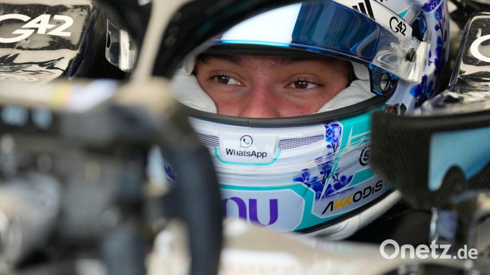 Kimi Antonelli ist nicht mehr weit vom WM-Triumph weg. Bild: Vincent Thian/AP/dpa