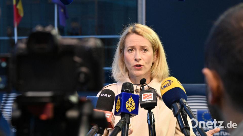 Europa zeige erneut Einigkeit, sagt EU-Chefdiplomatin Kaja Kallas. (Archivbild) Bild: Ansgar Haase/dpa