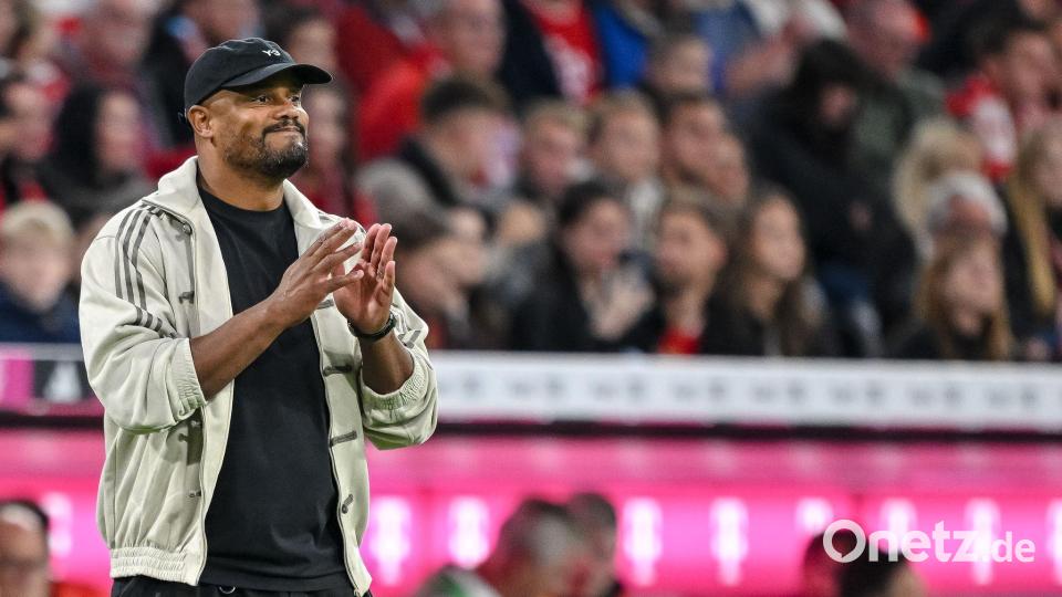 Lässt seine Stars wegen des Trainings auf Kunstrasen früher anreisen: Bayern-Trainer Vincent Kompany. (Archivbild) Bild: Harry Langer/dpa