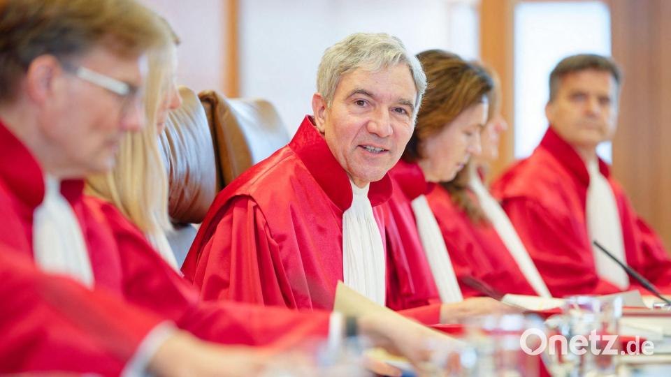 Der Erste Senat verhandelte mündlich in Karlsruhe. Bild: Uwe Anspach/dpa