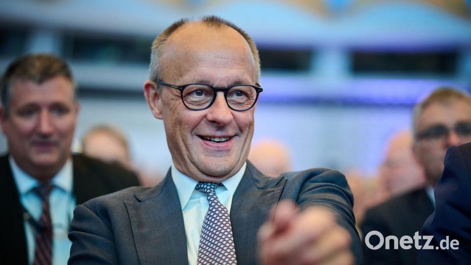 Bundeskanzler Friedrich Merz (CDU) bekräftigt auf dem Arbeitgebertag seinen Reformwillen. Bild: Bernd von Jutrczenka/dpa