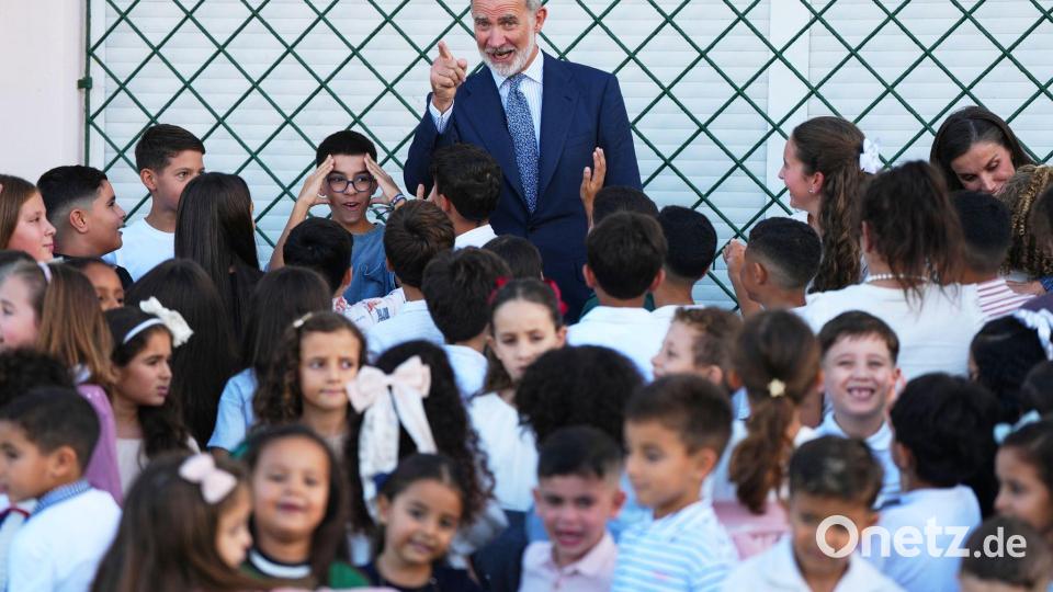 Der König bekräftigte den spanischen Anspruch auf die beiden Exklaven. Bild: Manu Fernandez/AP/dpa