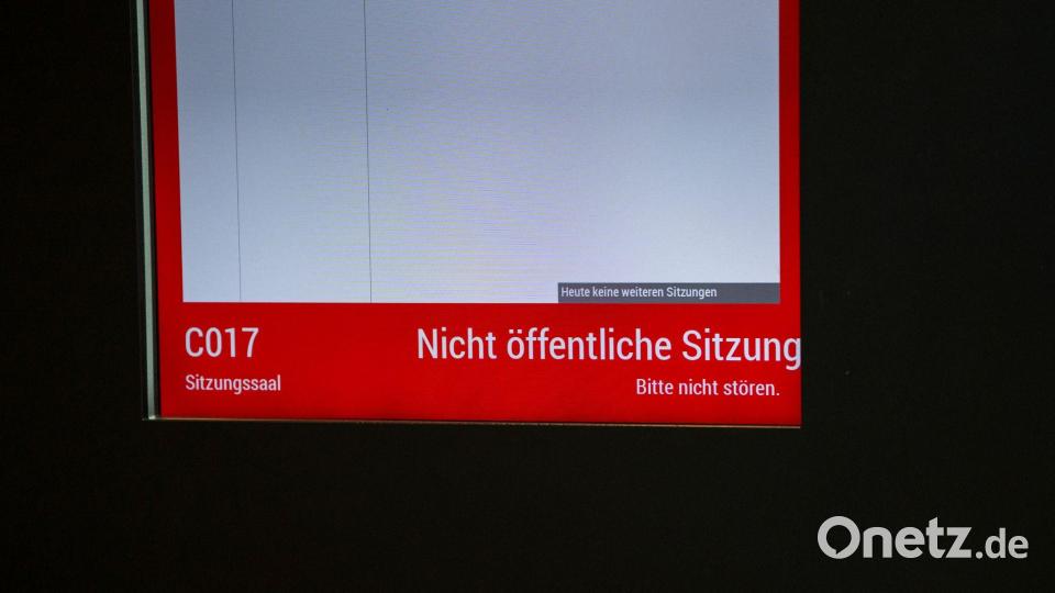 Die Verhandlung fand unter Ausschluss der Öffentlichkeit statt. (Archivbild) Bild: Daniel Vogl/dpa