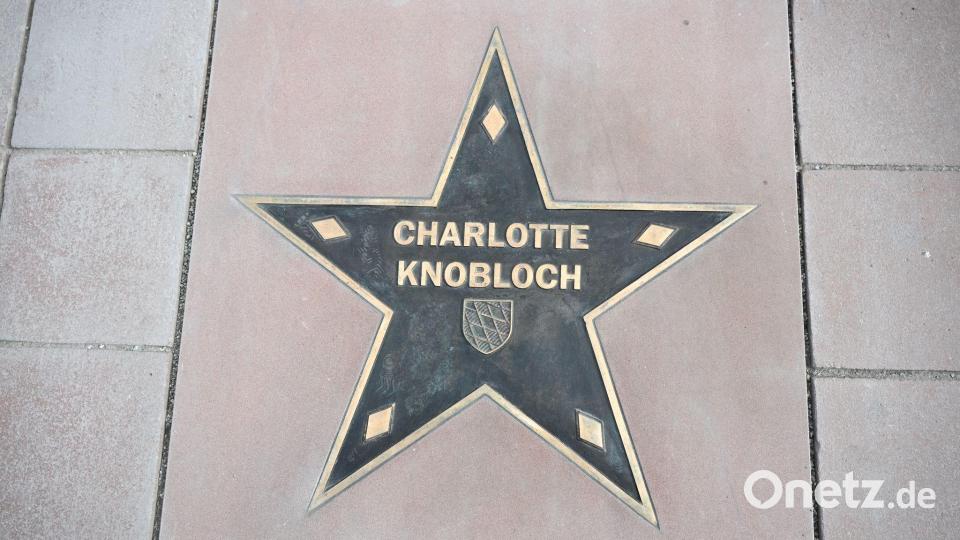 Auf dem Bayerischen Ehrenweg verewigt: Charlotte Knobloch. Bild: Felix Hörhager/dpa