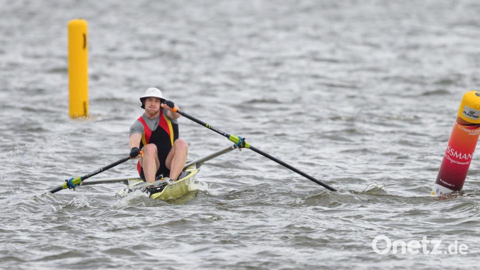 Coastal Rowing feiert 2028 Premiere bei den Olympischen Spielen in Los Angeles. (Archivbild) Bild: Robert Michael/dpa