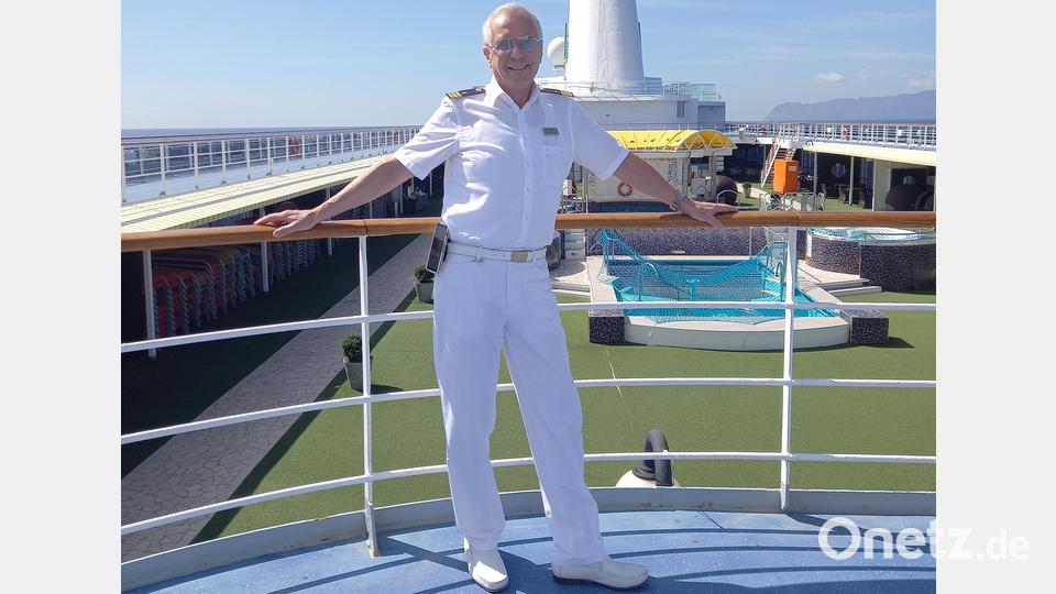 Vor sechs Jahren erfüllte sich der Allgemeinarzt Dr. Roland Vogel einen Traum und ist seitdem Schiffsarzt auf der Aida. Bild: Dr. Blazenka Topcic