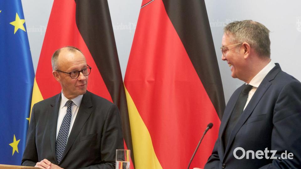 Alexander Schweitzer soll ins Kabinett von Kanzler Merz aufrücken. (Archivbild) Bild: Thomas Frey/dpa
