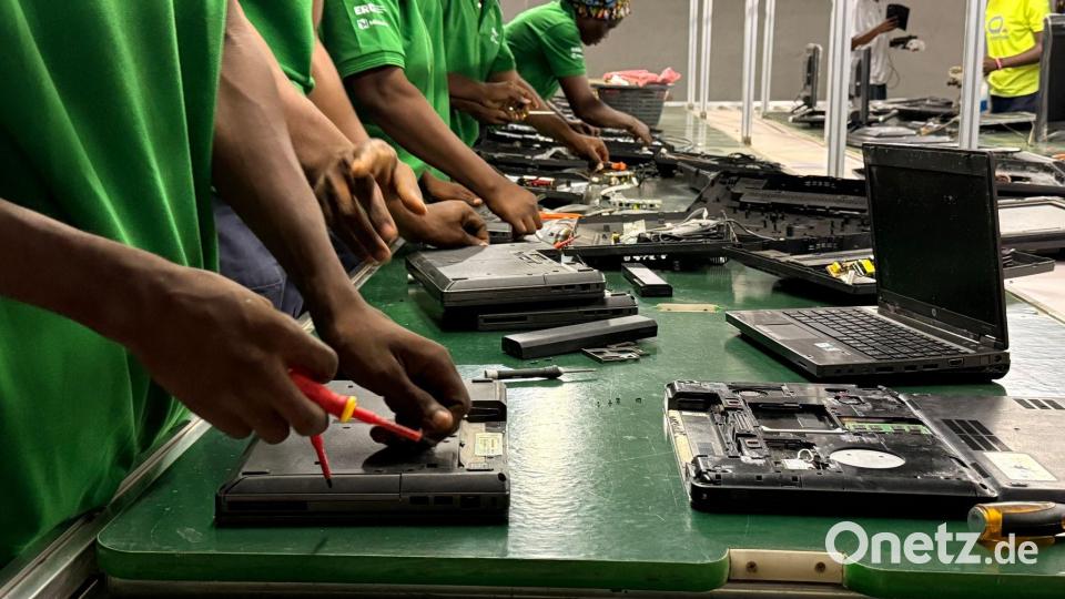 Für viele Menschen in Ghana wäre ein neues Gerät kaum erschwinglich. Bild: Christina Peters/dpa