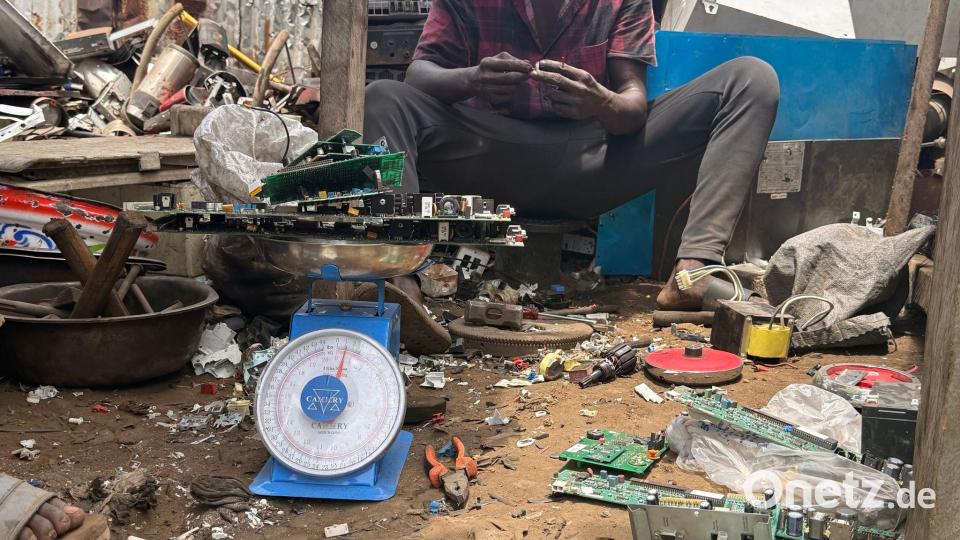 Nur gut ein kleiner Teil des Elektroschrotts weltweit wird nachweislich ordnungsgemäß gesammelt und recycelt. Bild: Christina Peters/dpa