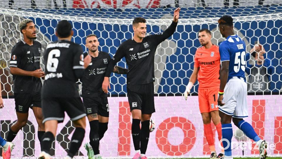 Patrik Schick hatte nach zwei verwandelten Elfmetern Grund zum Jubel. Bild: Jakub Kaczmarczyk/PAP/dpa