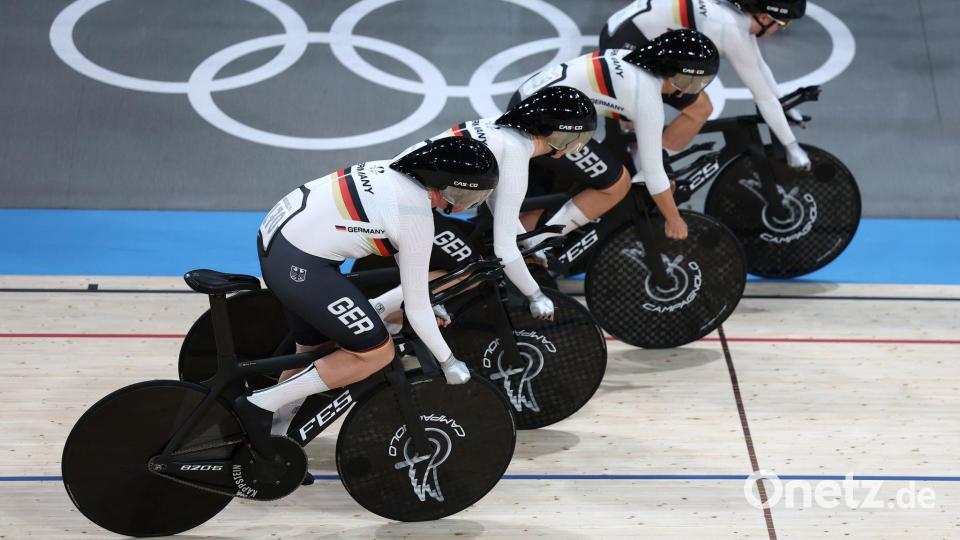 Der deutsche Frauen-Vierer hat WM-Bronze gewonnen. (Archivbild) Bild: Jan Woitas/dpa