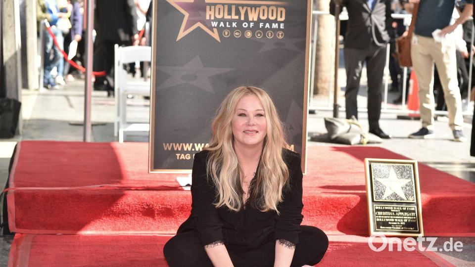 Applegate wurde mit einem Stern auf dem Hollywood Walk of Fame geehrt. (Archivbild) Bild: Richard Shotwell/Invision via AP/dpa