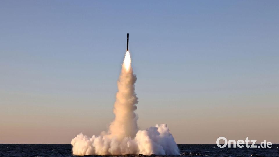 Nordkorea testete in den vergangenen Wochen immer wieder Raketen. Bild: Uncredited/KCNA via KNS via AP/dpa