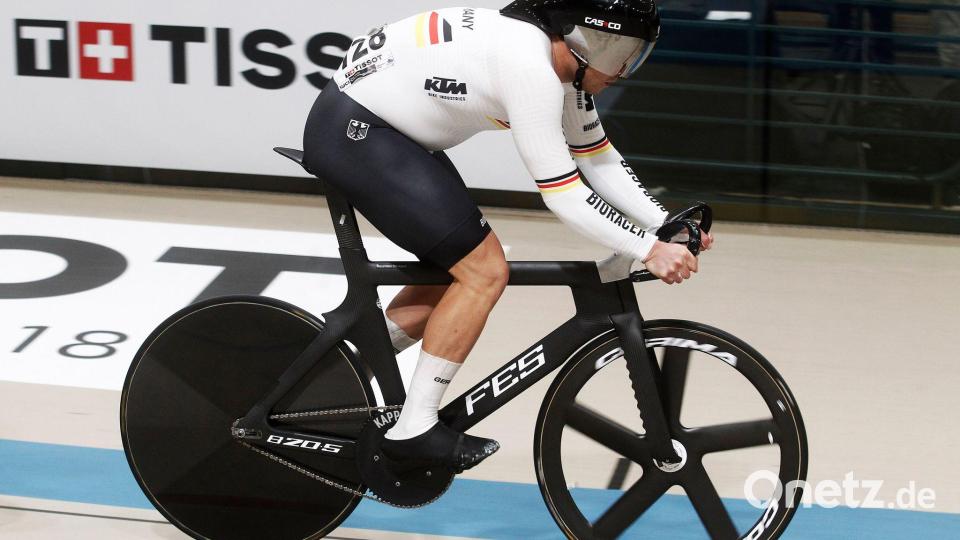 Maximilian Dörnbach gewinnt WM-Silber. (Archivbild) Bild: Ernesto Guevara/Agencia Uno/dpa