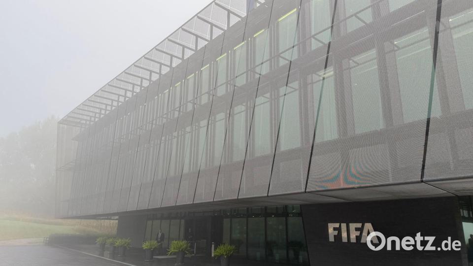 In der FIFA-Zentrale kam das Council des Weltverbandes zu Beratungen zusammen. Bild: Arne Richter/dpa