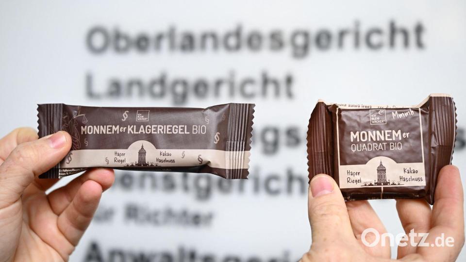 Wacker hat den Haferriegel „Monnemer Quadrat Bio“ zeitweise aus dem Sortiment genommen und durch den „Monnemer Klageriegel“ ersetzt - wegen drohender Schadenersatzforderungen. Bild: Bernd Weißbrod/dpa