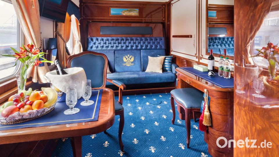 „Wege in die Zukunft“: Kluge und einflussreiche Köpfe diskutieren in der per Bahn zwischen Duisburg und Xi'an in China. Bild: ---/Golden Eagle Luxury Trains/dpa